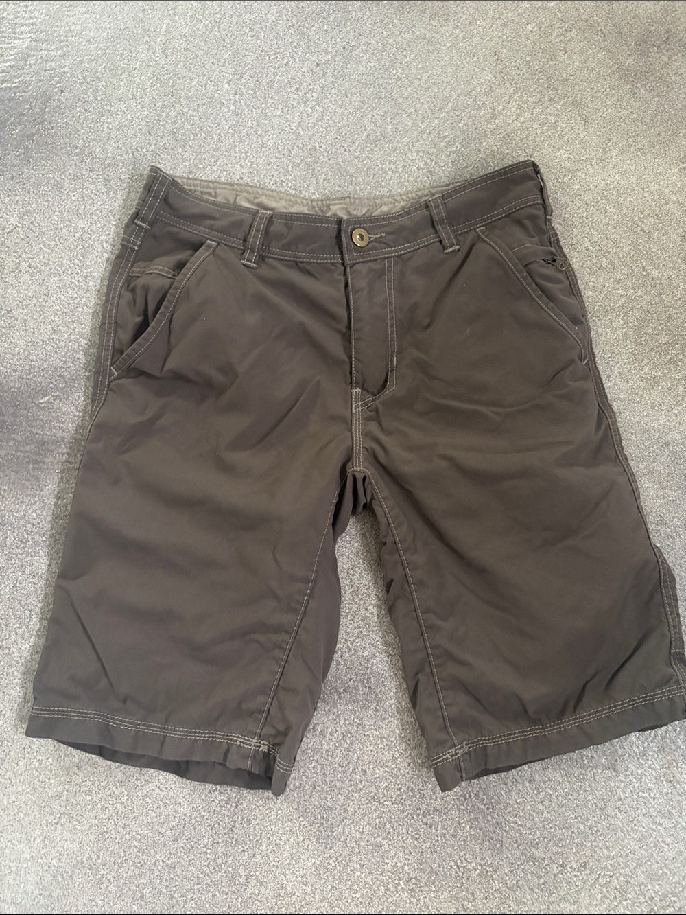Prana Men's Brown Stretch Shorts (30w)